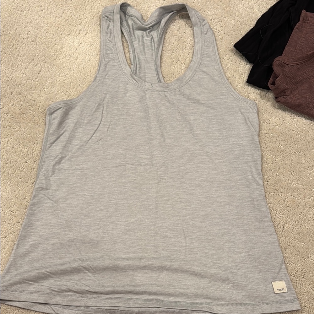 Vuori Light Gray Tank Top